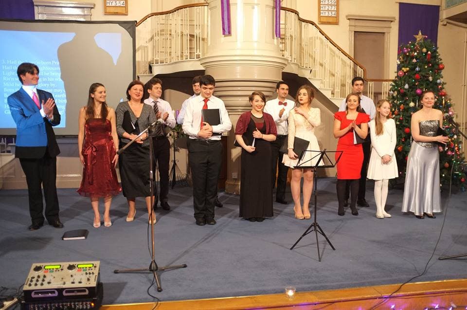 Fotografie din comunitatea ortodoxă română din Edinburgh