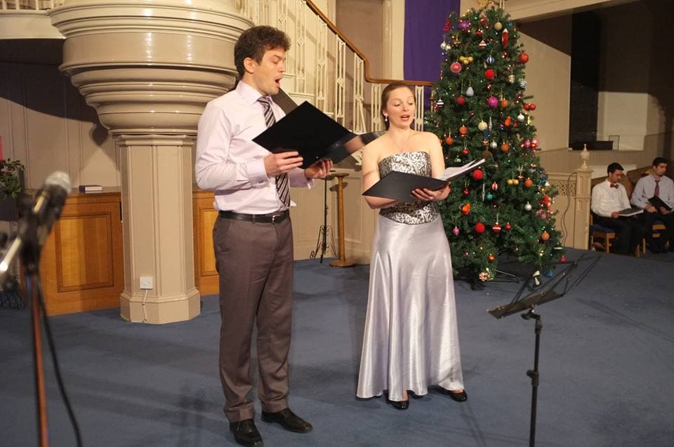 Fotografie din comunitatea ortodoxă română din Edinburgh