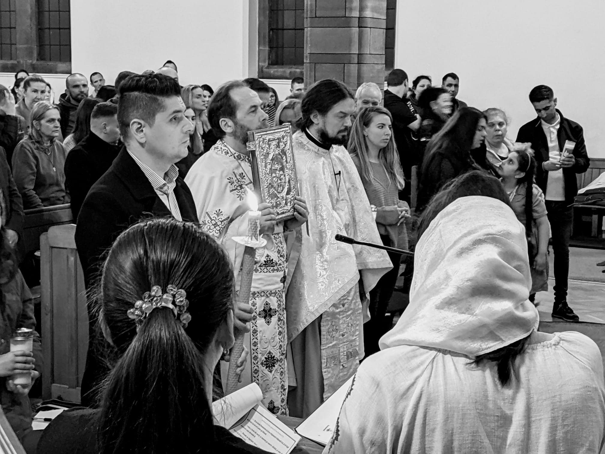 Fotografie din comunitatea ortodoxă română din Edinburgh