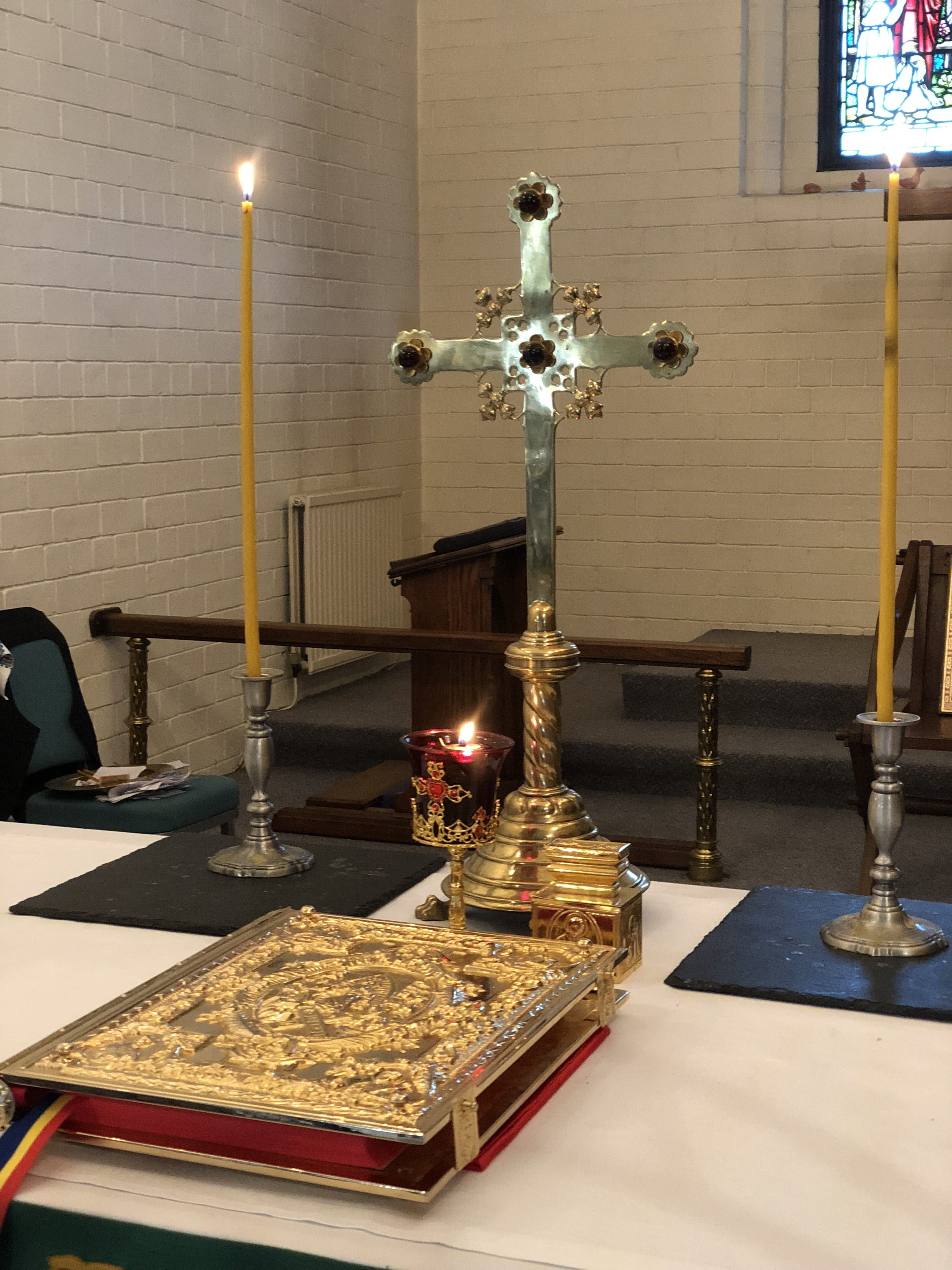 Fotografie din comunitatea ortodoxă română din Edinburgh