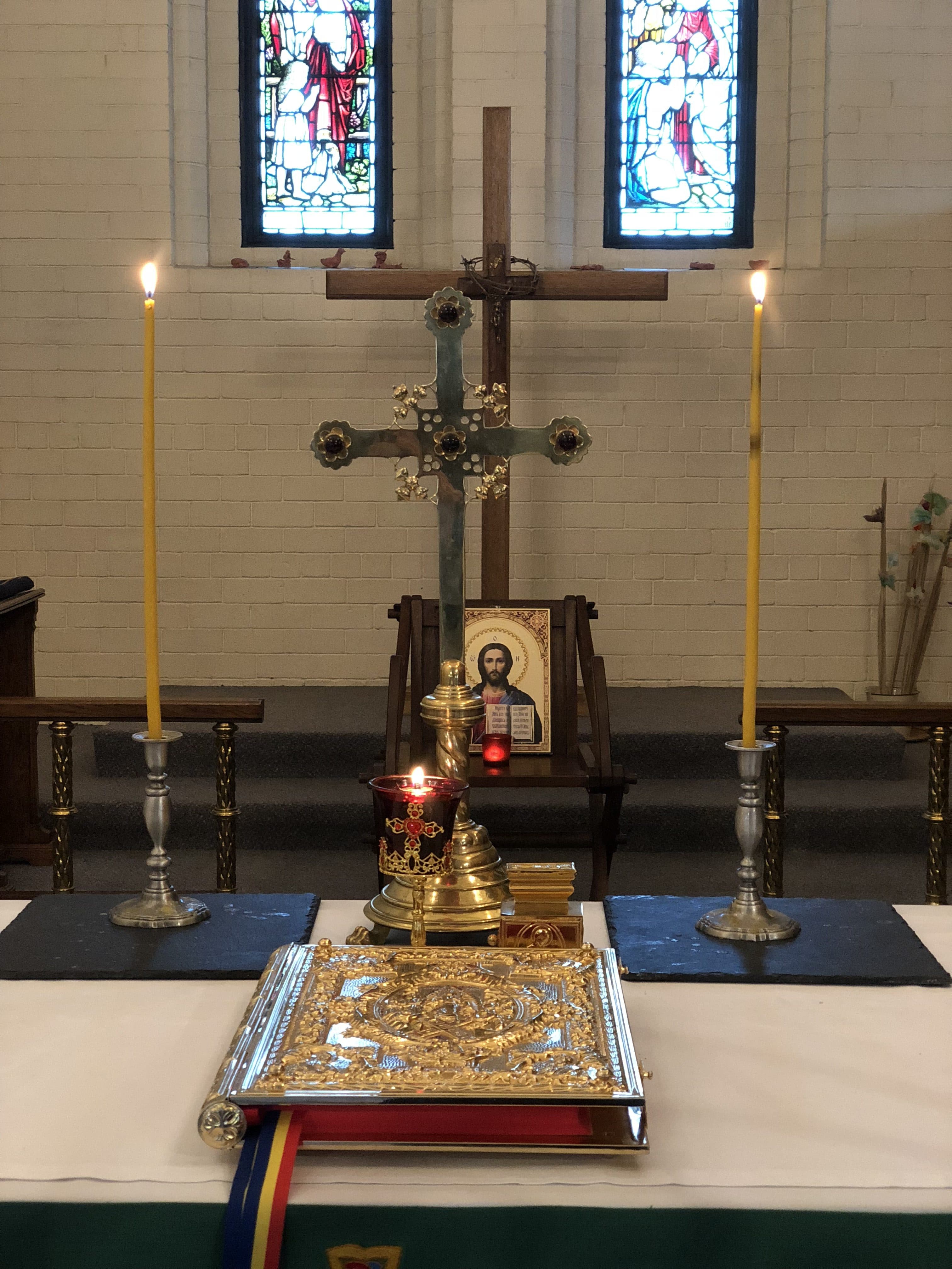 Fotografie din comunitatea ortodoxă română din Edinburgh